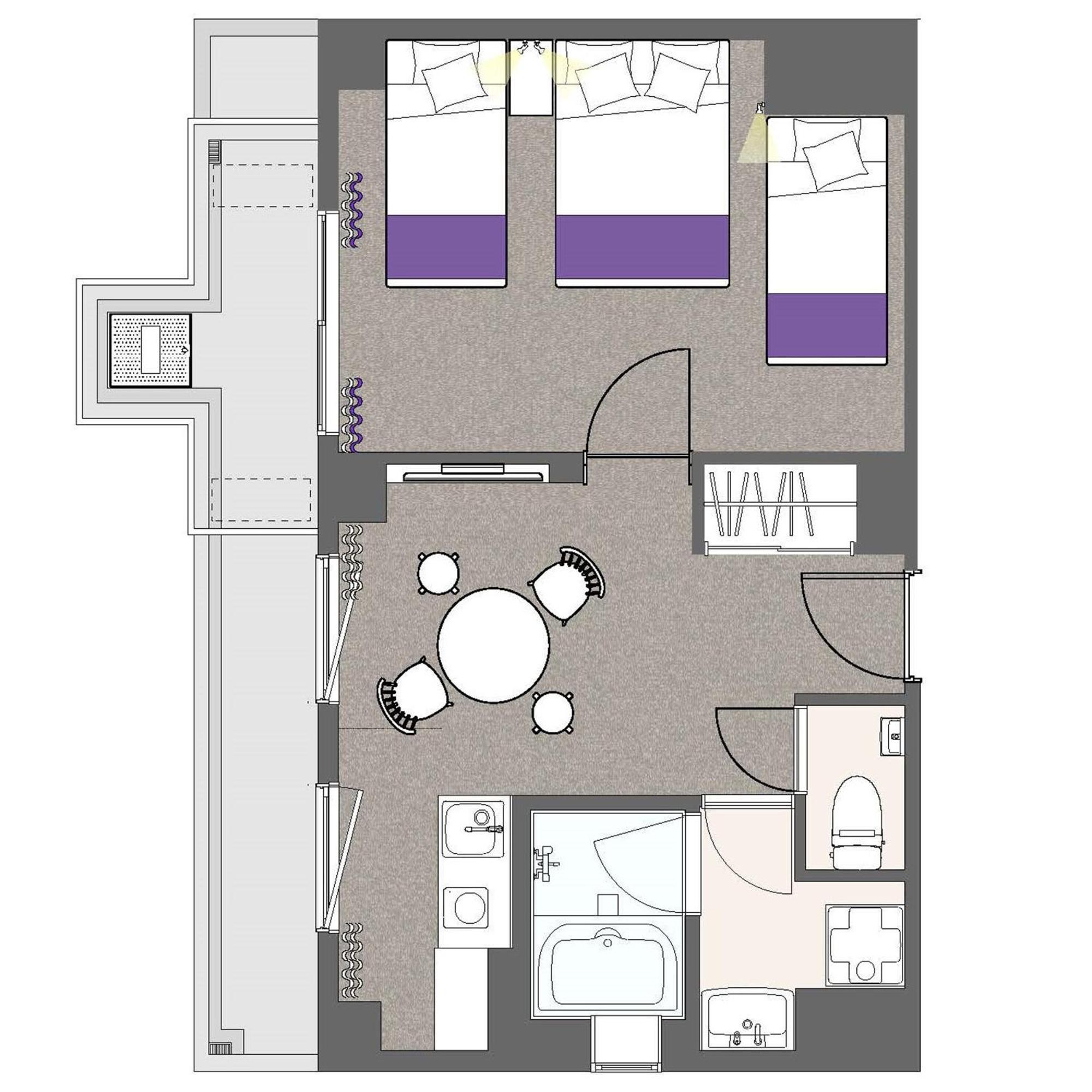 Hotel S-Presso West Osaka Phòng bức ảnh